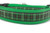 Black and Green Tartan 1 or 1.5" wide Dog Collar