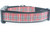 Plaid print on grey ribbon and 1 inch wide black nylon.  Plaid lines are glittery.  Plaid print on grey ribbon and 1 inch wide black nylon.  Plaid lines are glittery.