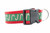 Holiday dog collar with Candy canes on a green background with red nylon. Holiday dog collar with Candy canes on a green background with red nylon.