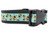 Glittery honey bees on aqua ribbon and 1.5 inch wide black nylon Glittery honey bees on aqua ribbon and 1.5 inch wide black nylon