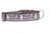 Brown dog collar featuring a cattle skull with flowers, arrows and the text "Wild 'n Free".