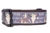 Brown dog collar featuring a cattle skull with flowers, arrows and the text "Wild 'n Free".