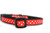 polka dot dog collar