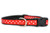 red and white polka dot dog collar