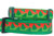 Glitter Evergreen Tree Dog Collar  1 or 1.5" wide