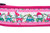 Pink Christmas Car Dog Collar 2" wide