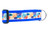 Collar with a colorful underwater scene featuring fish and coral. 