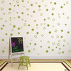 Starry Night Two vinyl wall decals applied sporadically in olive