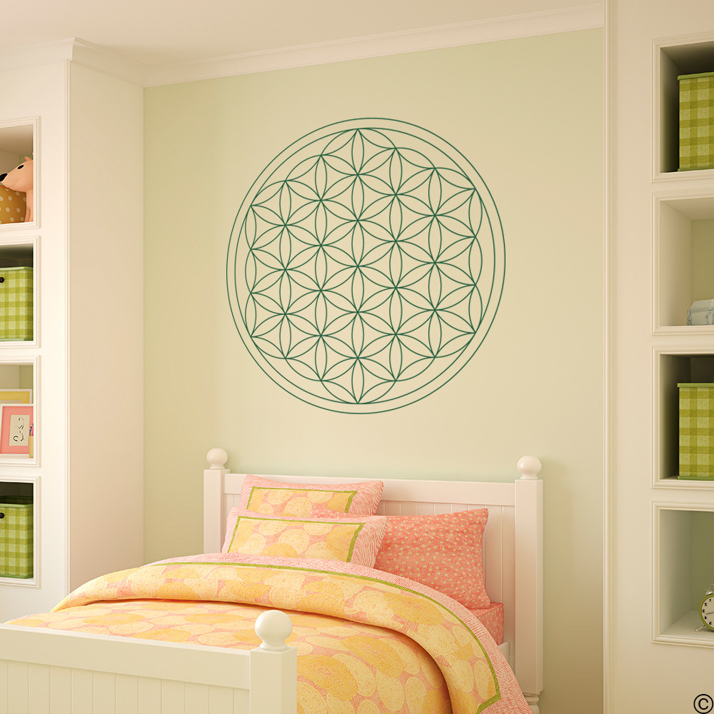 Flower of Life 1 - Black Dog Decals LLC
