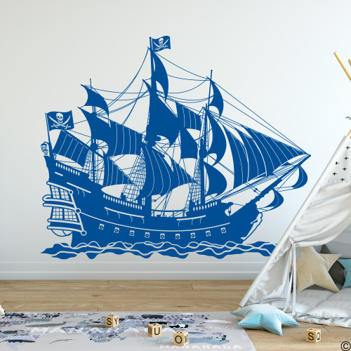 Beware of Pirates! Wall Decals  iStickup Wall Stickers – istickup™