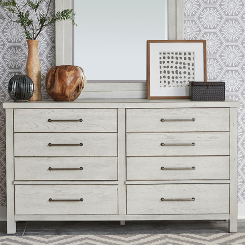 Modern Farmhouse 8 Drawer Dresser (406W-BR31) by Liberty Furniture