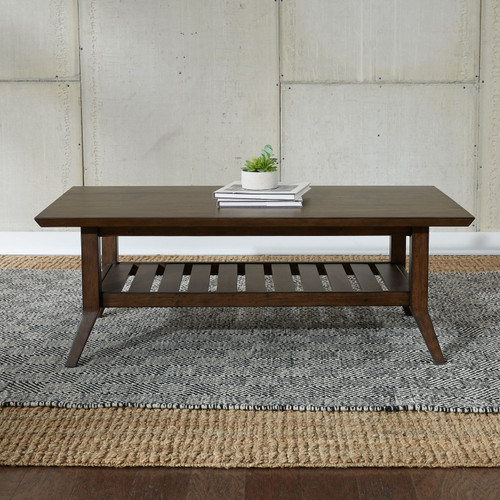 Ventura Blvd - Bronze Spice - Rectangular Cocktail Table (796-OT1010) by Liberty Furniture