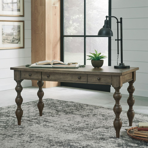 Americana Farmhouse - Dusty Taupe - Writing Desk (615-HO107) by Liberty Furniture