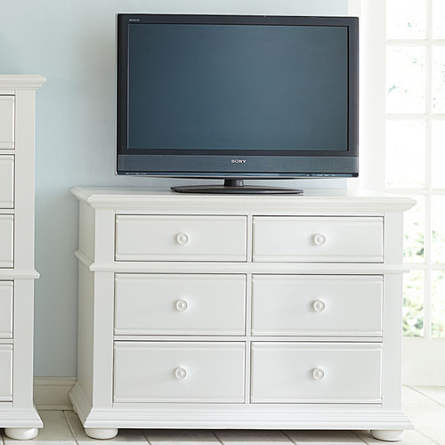 Summer House I - Oyster White - Media Chest (607-BR45) by Liberty Furniture