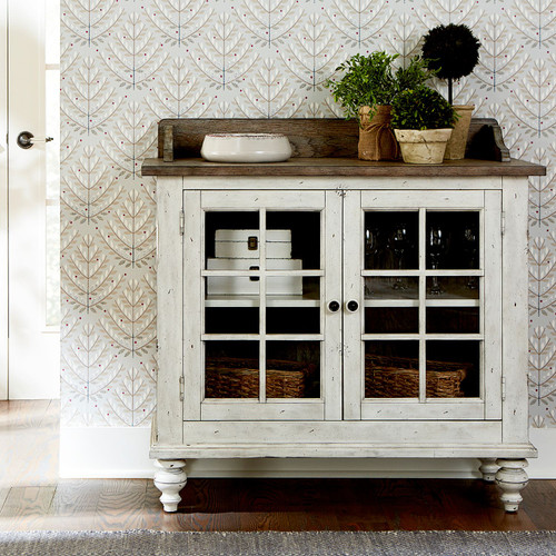 Whitney - Antique Linen w/ Weathered Gray - Server (661W-SR4241) by Liberty Furniture