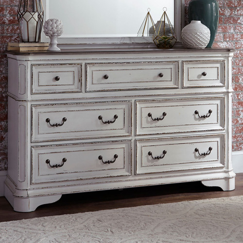 Magnolia Manor 7 Drawer Dresser (244-BR31) by Liberty Furniture