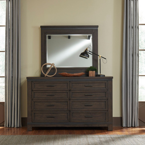 Thornwood Hills Dresser & Mirror (759-BR-DM) by Liberty Furniture