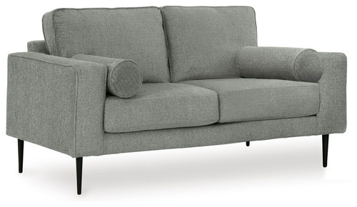 Hazela - Charcoal - Loveseat (4110235) by Ashley