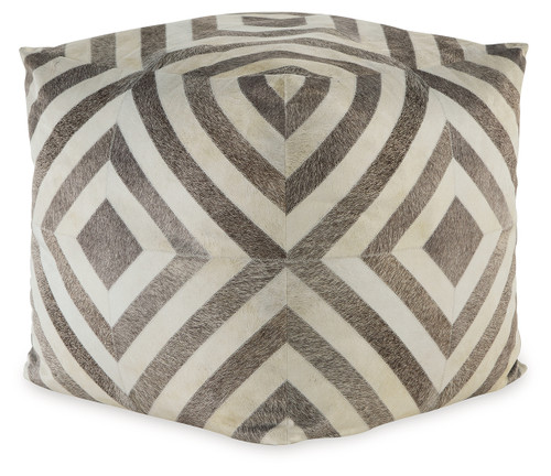 Hartselle - Brown - Pouf (A1000982) by Ashley