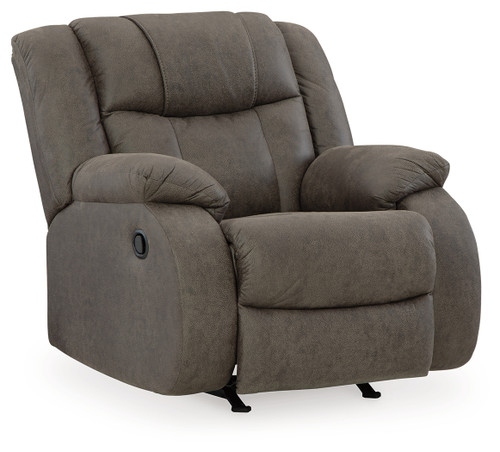 First Base - Gunmetal - Recliner (6880425) by Ashley