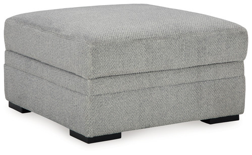 Casselbury - Cement - Ottoman With Storage (5290611) by Ashley