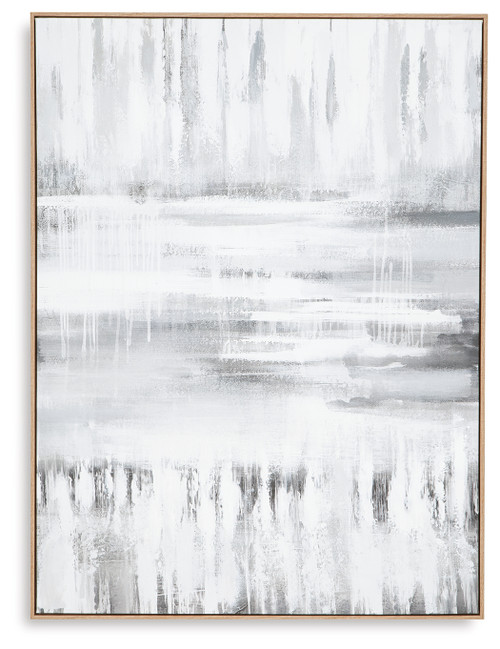 Estonbrook - Gray/White - Wall Art (A8000378) by Ashley