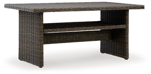 Brook Ranch - Brown - Outdoor Multi-use Table (P465-625) by Ashley