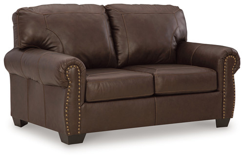 Colleton - Dark Brown - Loveseat (5210735) by Ashley