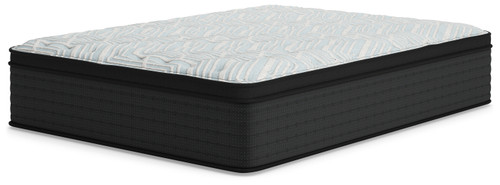 Palisades ET - Gray/Blue - King Mattress (M41741) by Ashley