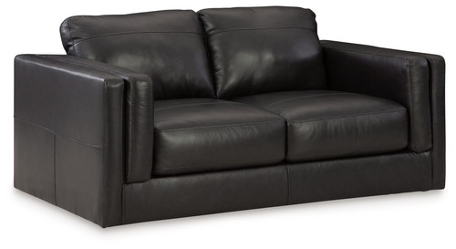 Amiata - Onyx - Loveseat (5740535) by Ashley
