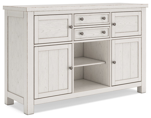 Robbinsdale - Antique White - Dining Server (D642-60) by Ashley