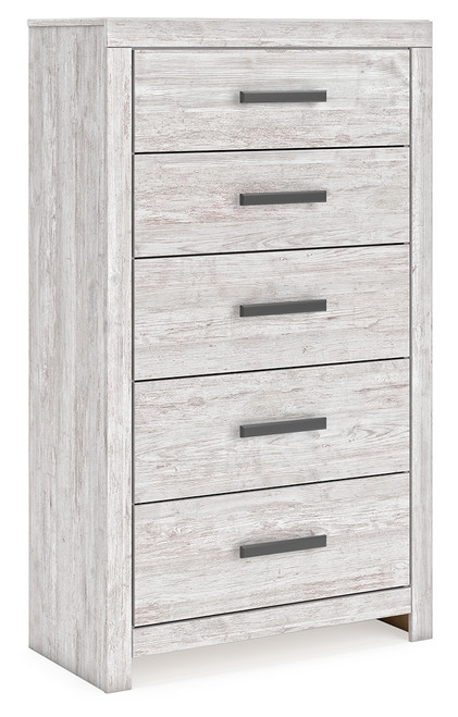 Cayboni - Whitewash - Chest of Drawers (B3788-46) by Ashley