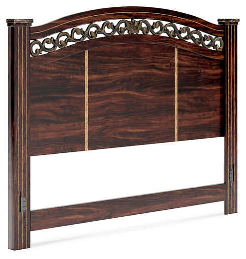 Glosmount - Two-tone - King Poster Headboard (B1055-68) by Ashley