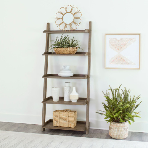 Americana Farmhouse Leaning Pier Bookcase (615-BK202) by Liberty Furniture