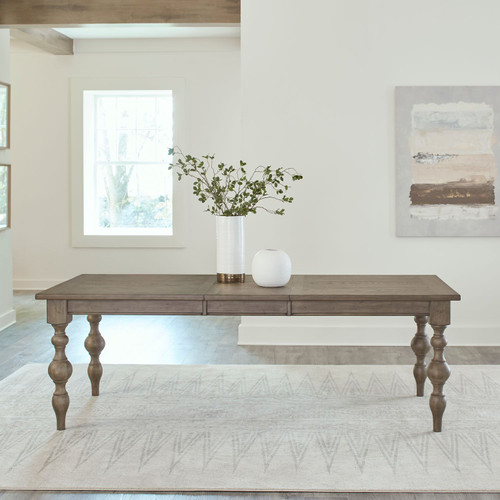 Americana Farmhouse - Dusty Taupe - Rectangular Leg Table (615-T4090) by Liberty Furniture