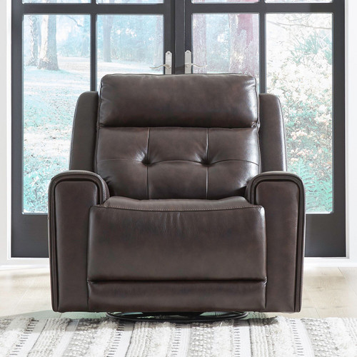 Carrington - Dark Brown Leather - SG Recliner P3 - Dark Brown (7006DB-13P) by Liberty Furniture Carrington - Dark Brown Leather - SG Recliner P3 - Dark Brown (7006DB-13P) by Liberty Furniture
