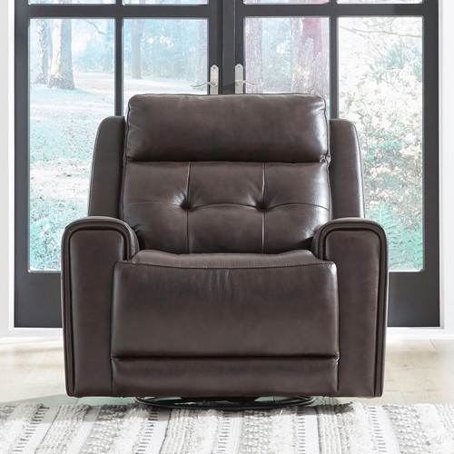 Carrington SG Recliner P3 - Dark Brown (7006DB-13P) by Liberty Furniture