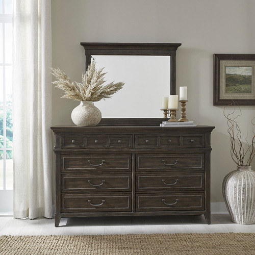 Paradise Valley Dresser & Mirror (297-BR-DM) by Liberty Furniture