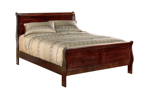 Alisdair - Reddish Brown - California King Sleigh Bed (B376B9) by Ashley