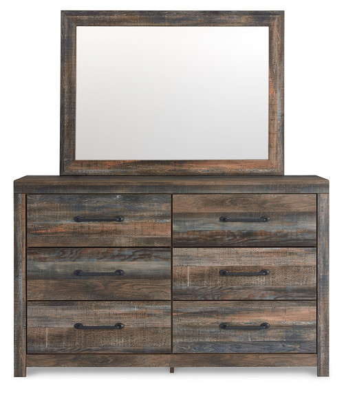 Drystan - Multi - Dresser and Mirror (B211B1) by Ashley
