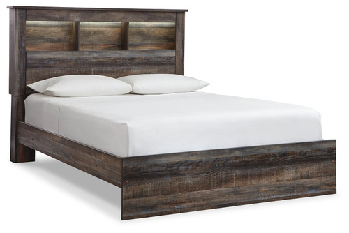 Drystan - Multi - Queen Bookcase Bed (B211B16) by Ashley