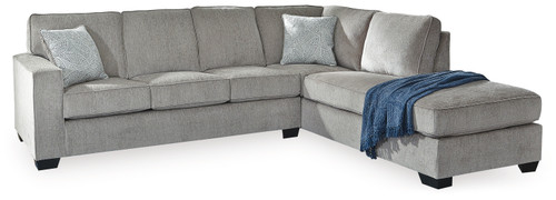 Altari - Alloy - 2-Piece Sectional with Chaise (87214S2) by Ashley