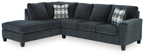 Abinger - Smoke - 2-Piece Sleeper Sectional with Chaise (83905S3) by Ashley