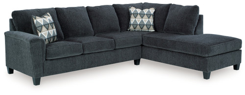 Abinger - Smoke - 2-Piece Sectional with Chaise (83905S2) by Ashley