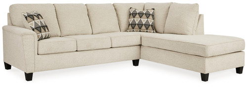 Abinger - Natural - 2-Piece Sleeper Sectional with Chaise (83904S4) by Ashley