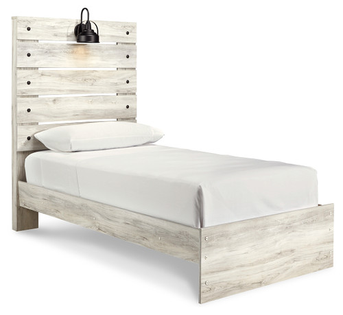 Cambeck - Whitewash - Twin Panel Bed (B192B2) by Ashley