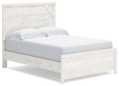 Gerridan - White/Gray - Full Panel Bed (B1190B4) by Ashley