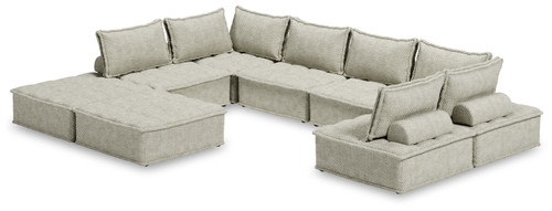 Bales - Taupe - 8-Piece Modular Seating (A3000244A8) by Ashley