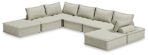 Bales - Taupe - 7-Piece Modular Seating (A3000244A7) by Ashley