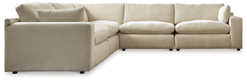 Elyza - Linen - 5-Piece Sectional (10006S5) by Ashley